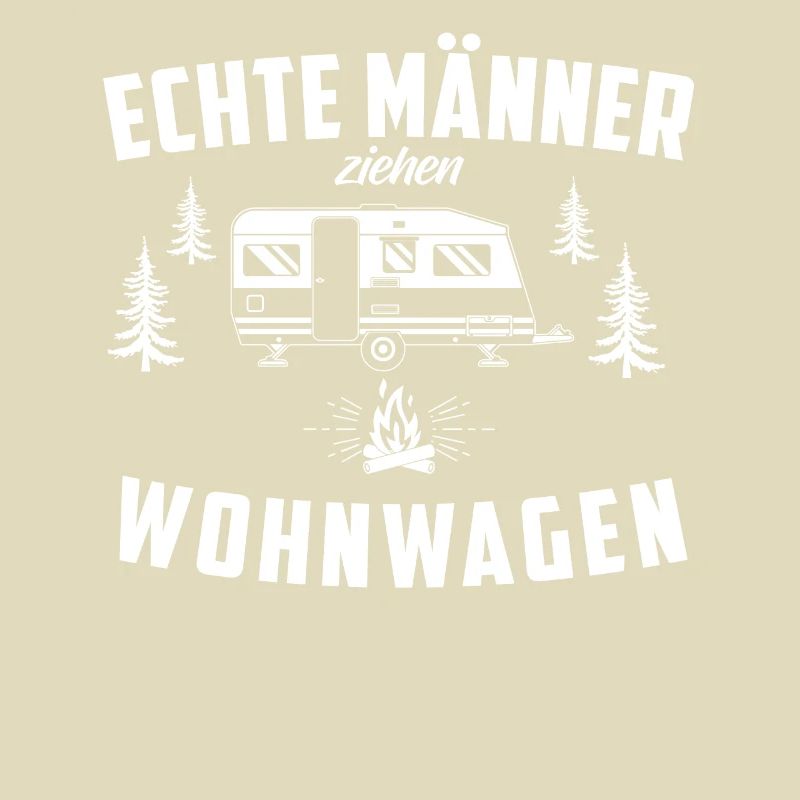 Real men pull caravans