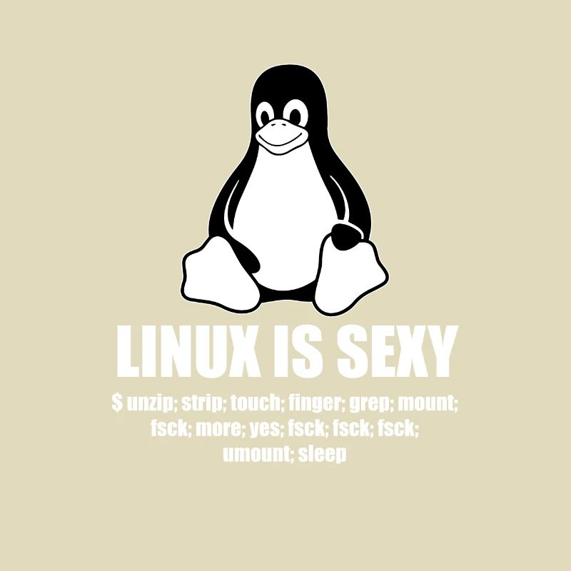 Linux Root SUDO Unix Shell Sexy cadeau drôle