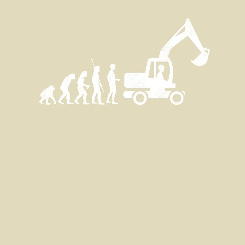 Evolution excavator excavator driver