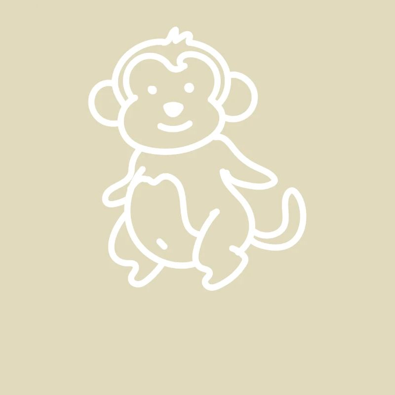 Affe Äffchen Süß Niedlich Geschenk Geschenkidee