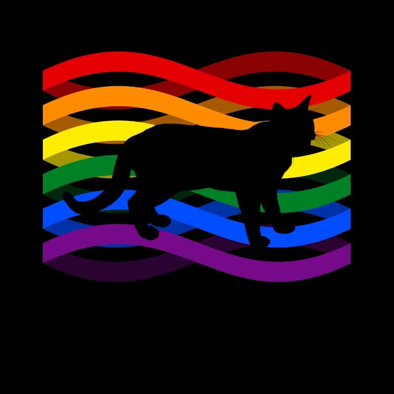 Cat rainbow