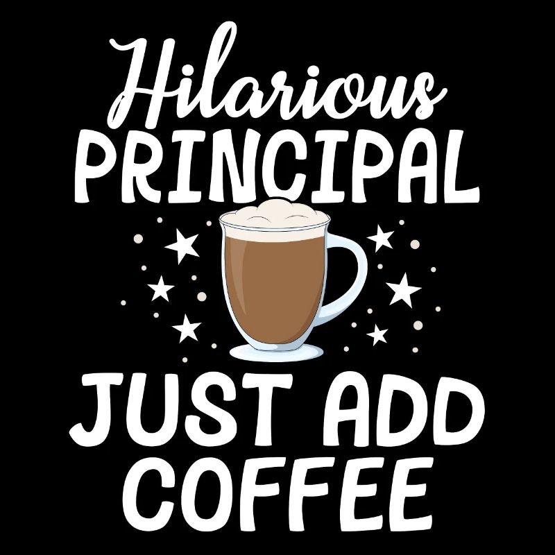 École hilarante juste ajouter école de café
