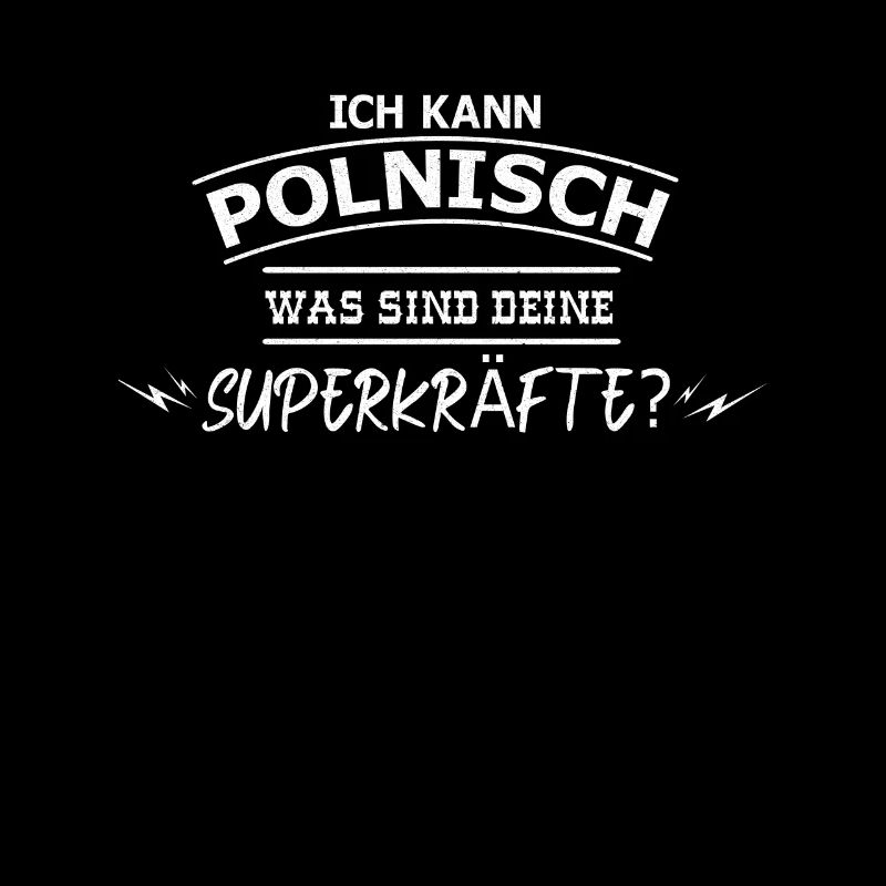 Polen Polnisch Superkräfte Souvenir Sprache