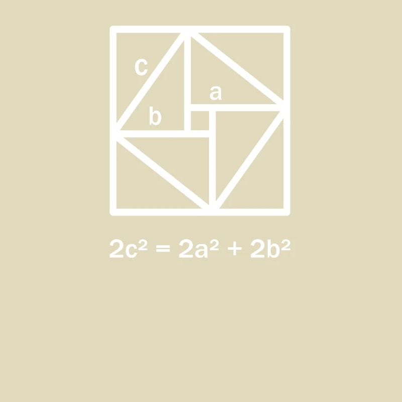 Pythagorean theorem gift for math teacher nerd