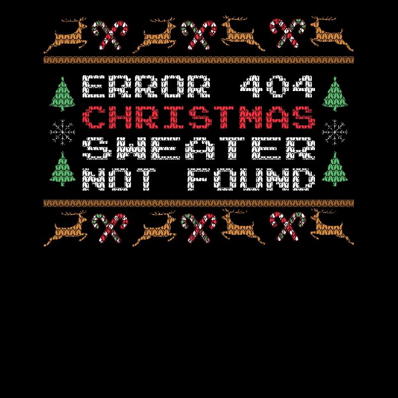 Error 404 Christmas Sweater not found