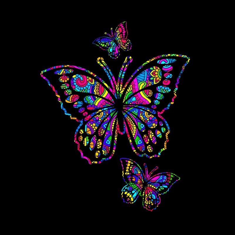 bunter Schmetterling, Geschenk, Geschenkidee
