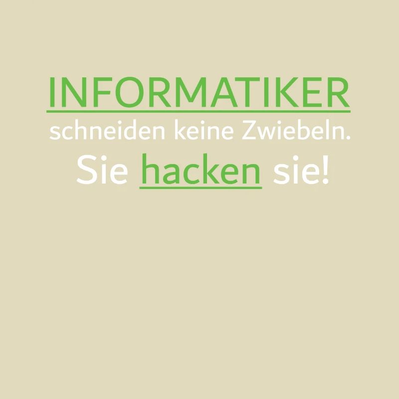 Informatiker Programmierer Hacker