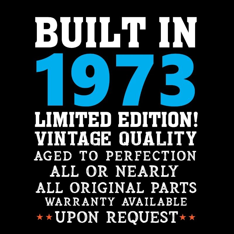 Built in 1973 - Built in 1973