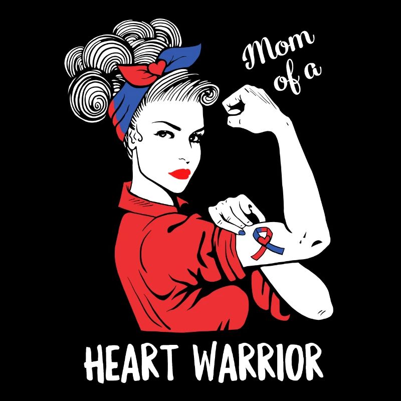 Mutter eines Herz-Kriegers CHD Awareness Heart Bypass