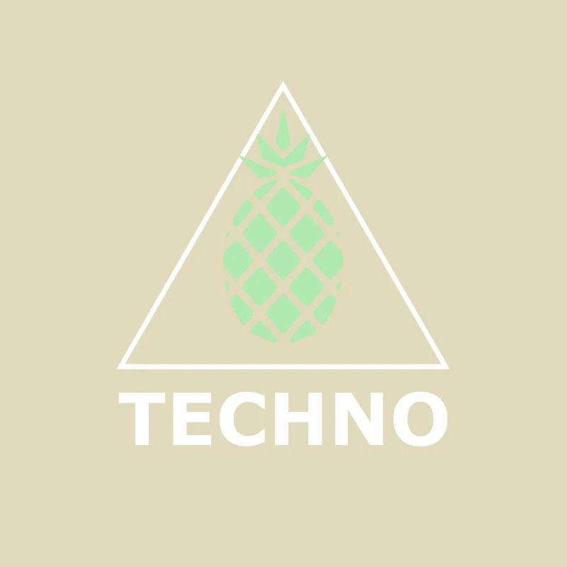 Techno Triangle Pineapple