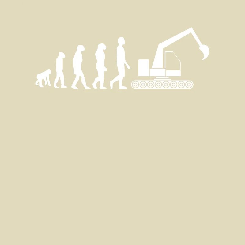 Evolution excavator operator excavator