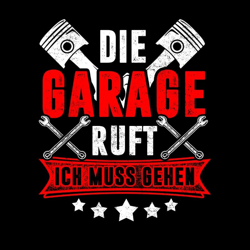 Die Garage ruft ich muss gehen Handwerker