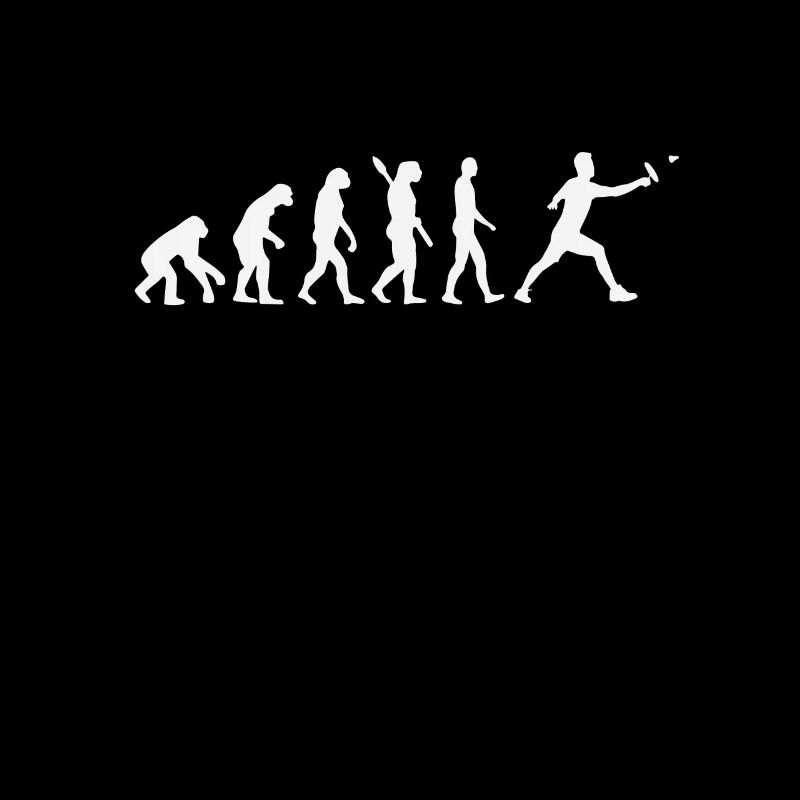 Badminton - Evolution des Menschen / Darwin