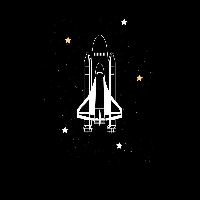 Navette spatiale Rocket Space Space Space Tout