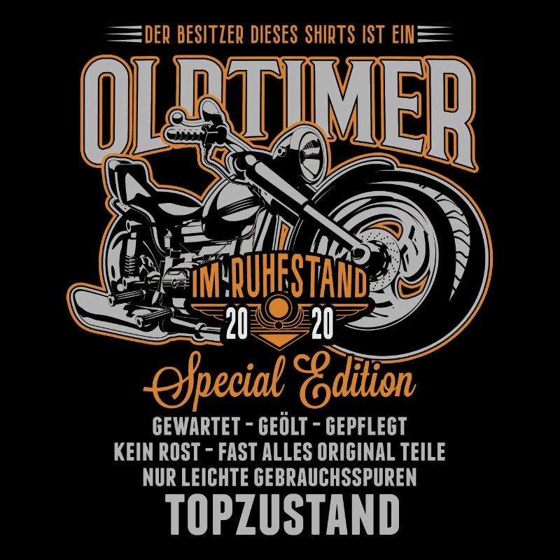 Oldtimer im Ruhestand 2020 Special Edition Biker