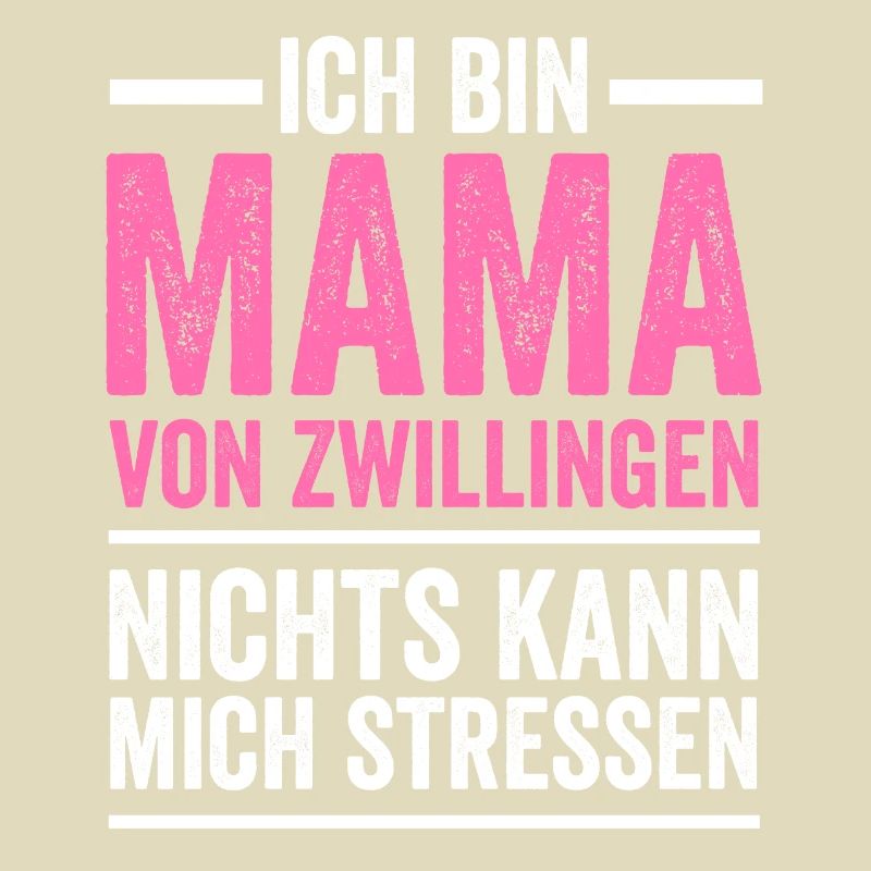Zwillinge Mutter Mama Muttertag
