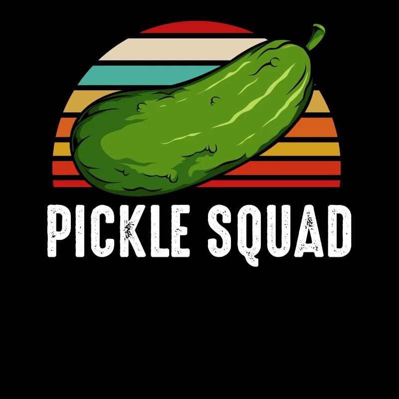 Pickle Squad Pickle Squad Retro Style Vintage Pickle