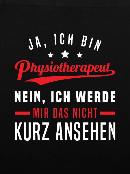 Lustig Physios Physiotherapeut Spruch Geschenk