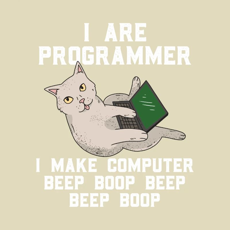 Programmer cat