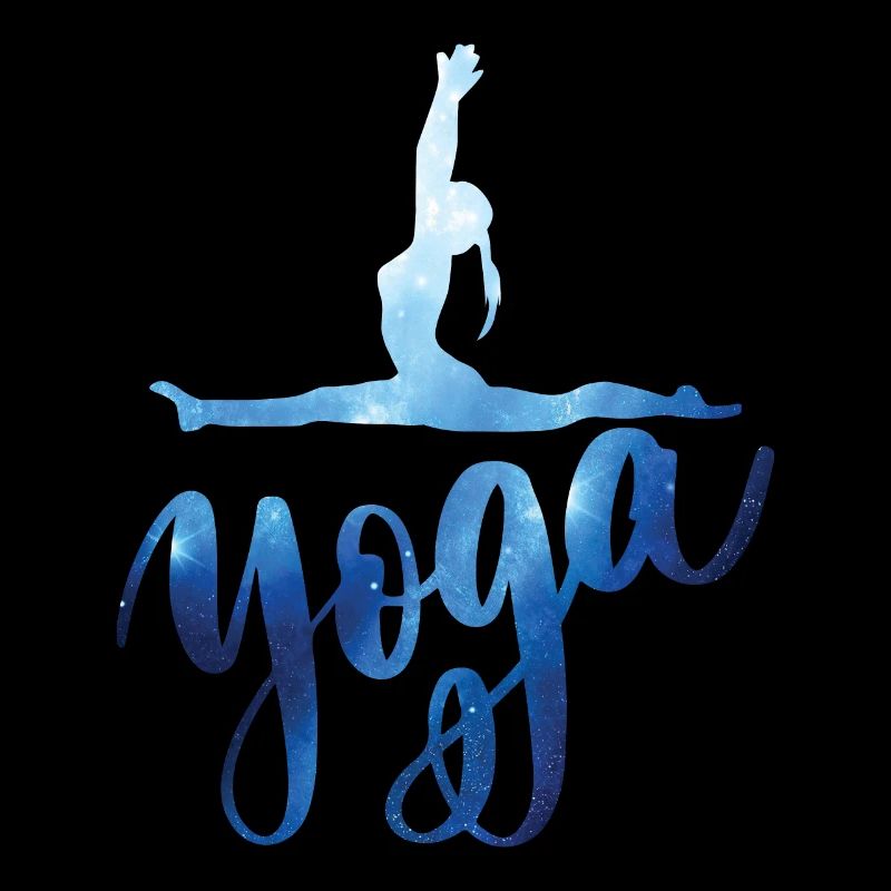 Yoga Mädchen Spagat Geschenkidee