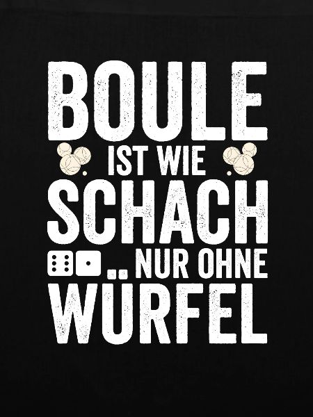 Boule Spieler Geschenkidee