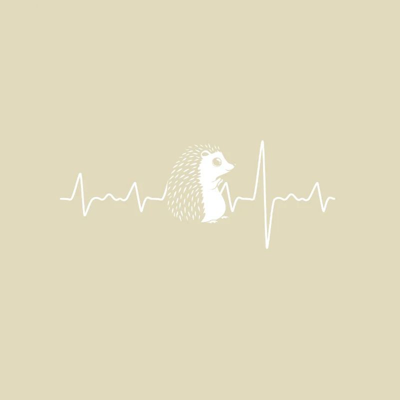 Beat pulse hedgehog gift for hedgehog lovers