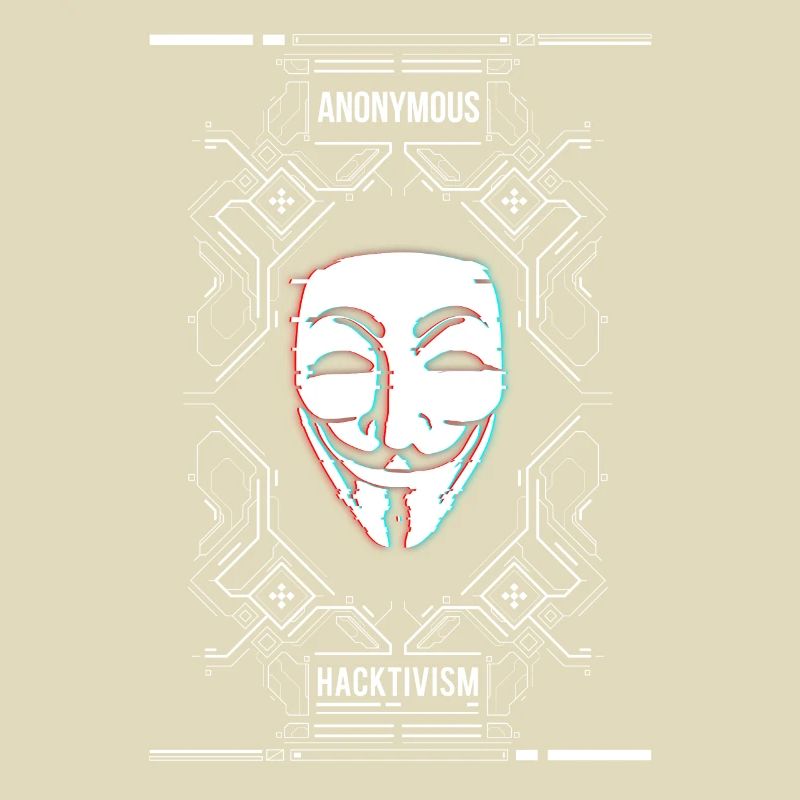 Anonymous Hacker Glitch HACKTIVISM
