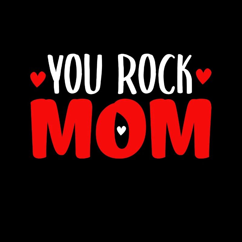 You rock mom - Mutter Muttertag Geschenk