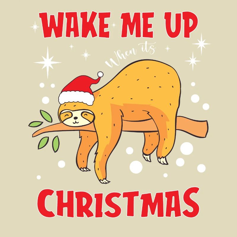 Faultier Weihnachtsmann