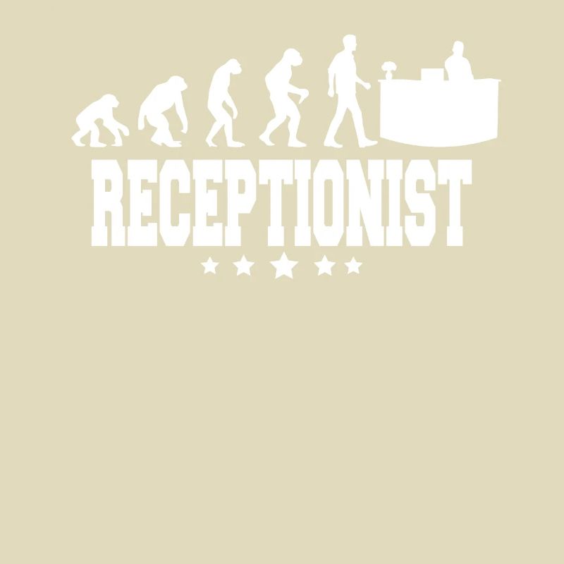 évolution de la réceptionniste
