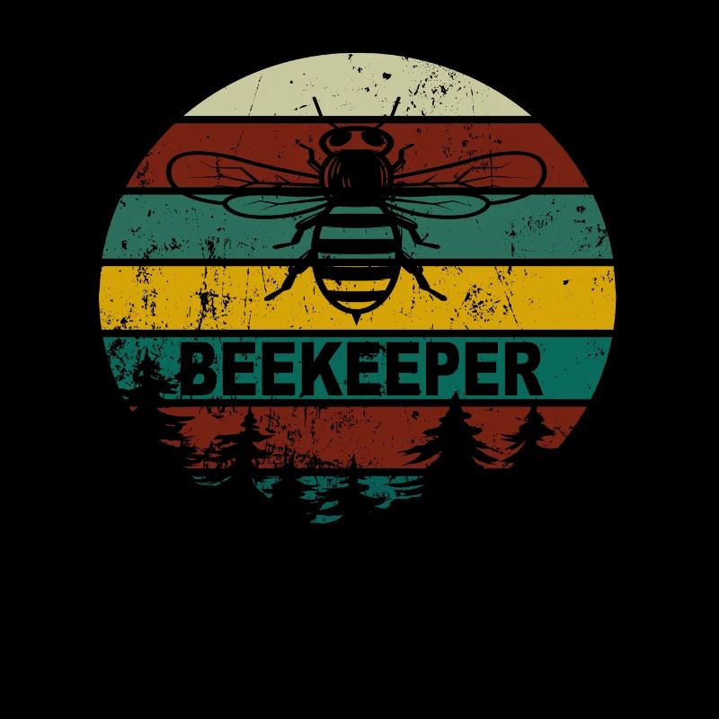 Beekeeper Beekeeper Bees Retro Insect Gift