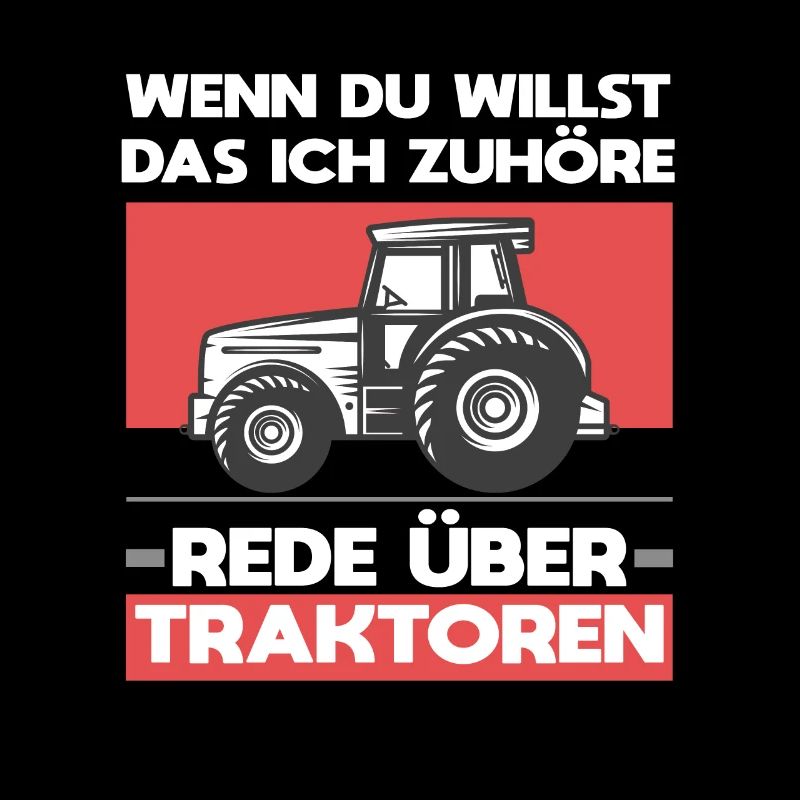 TRAKTOR LUSTIGER SPRUCH GESCHENK