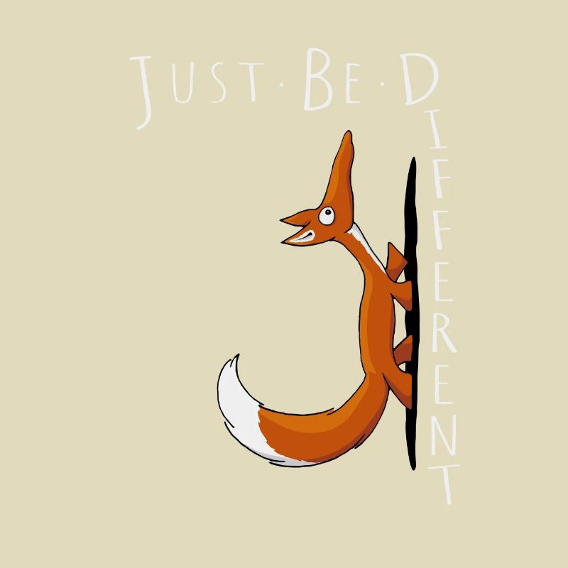 Just Be Different Sei Anders Selbstbewußter Fuchs