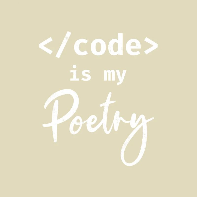 Code Is My Poetry Programmer Coding