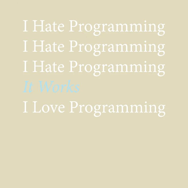 I Hate Programming Programmierer Coding