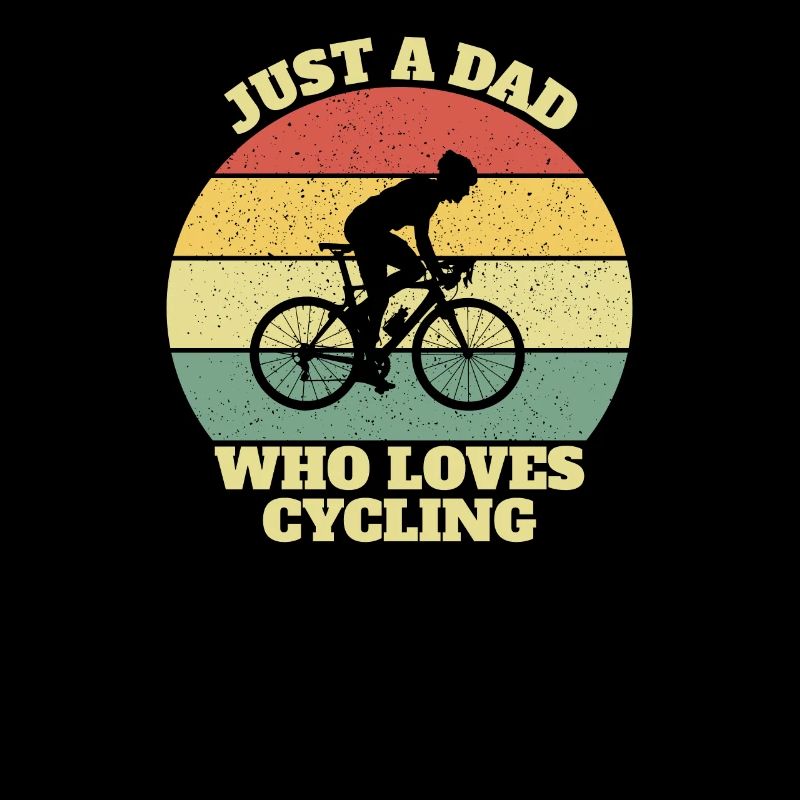 Cycling Cyclist Daddy Father Gift Idea