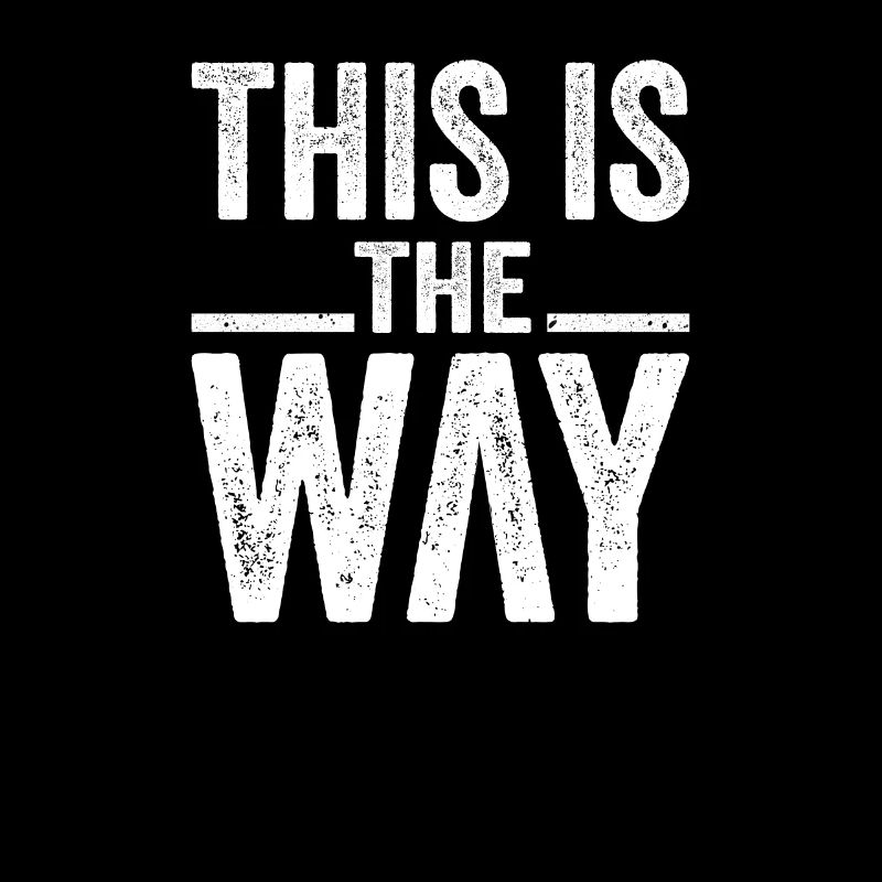 This Is The Way White