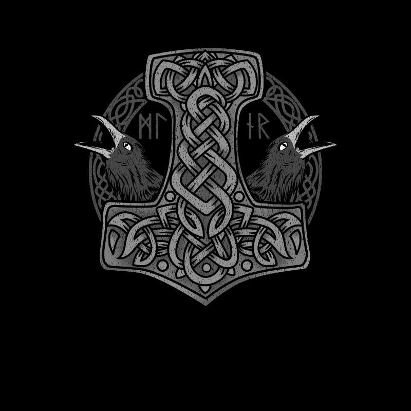 Wikinger Hammer - Mjölnir Odin Geschenk