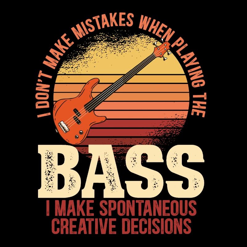 Je ne fais pas d'erreur en jouant de la basse