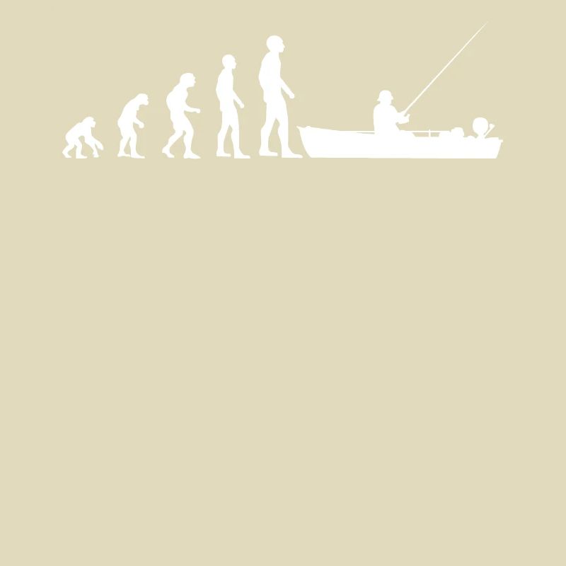 Pêcheur pêche bateau de pêche Evolution Drôle cadeau