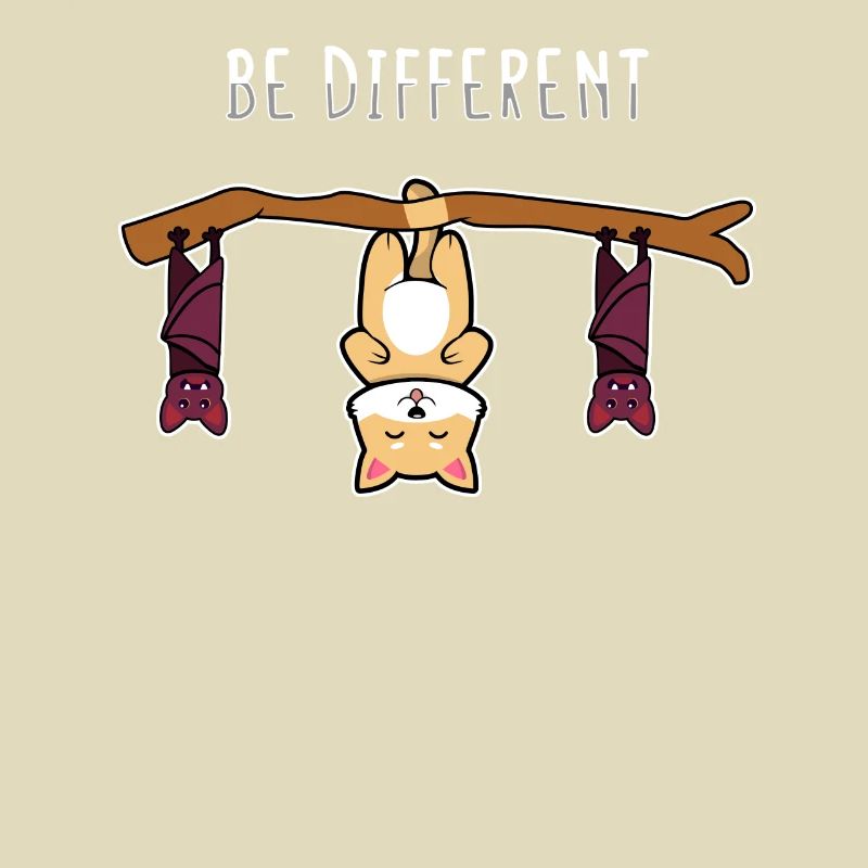 Be Different Süße Katze Sei Anders