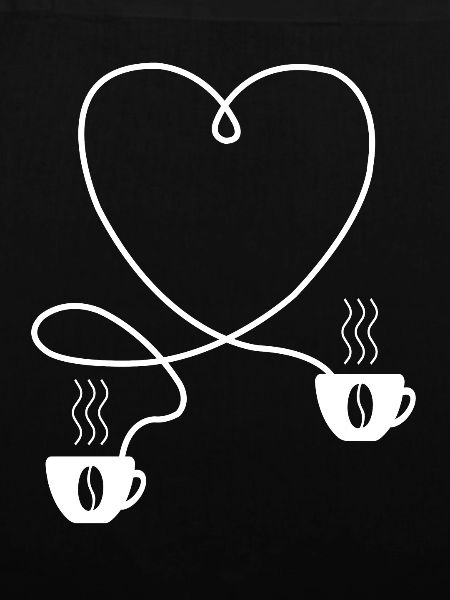 Kaffee Herz Kaffe Geschenk