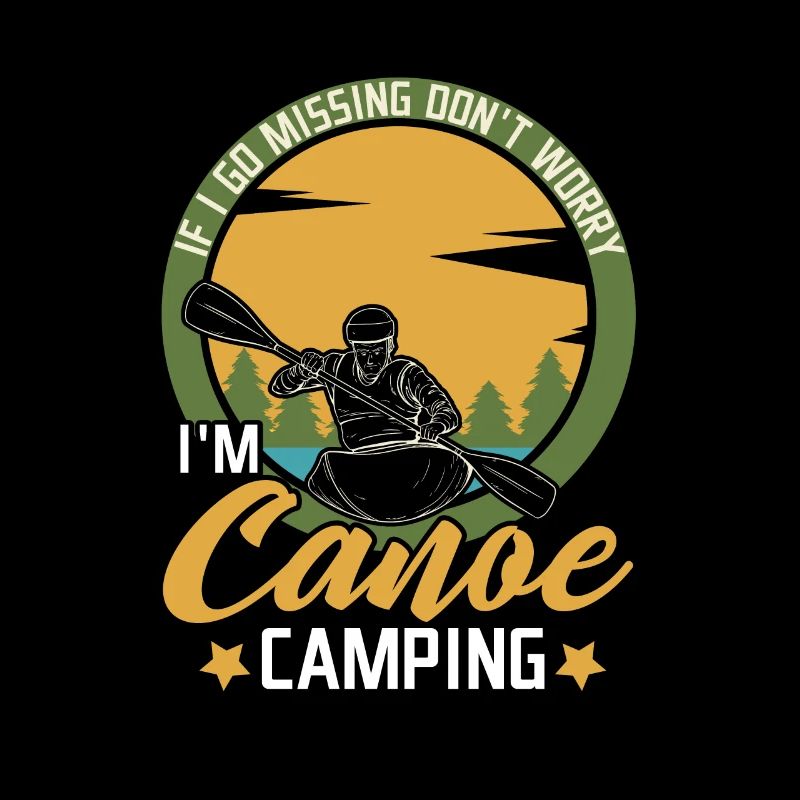 Funny Canoe Camping