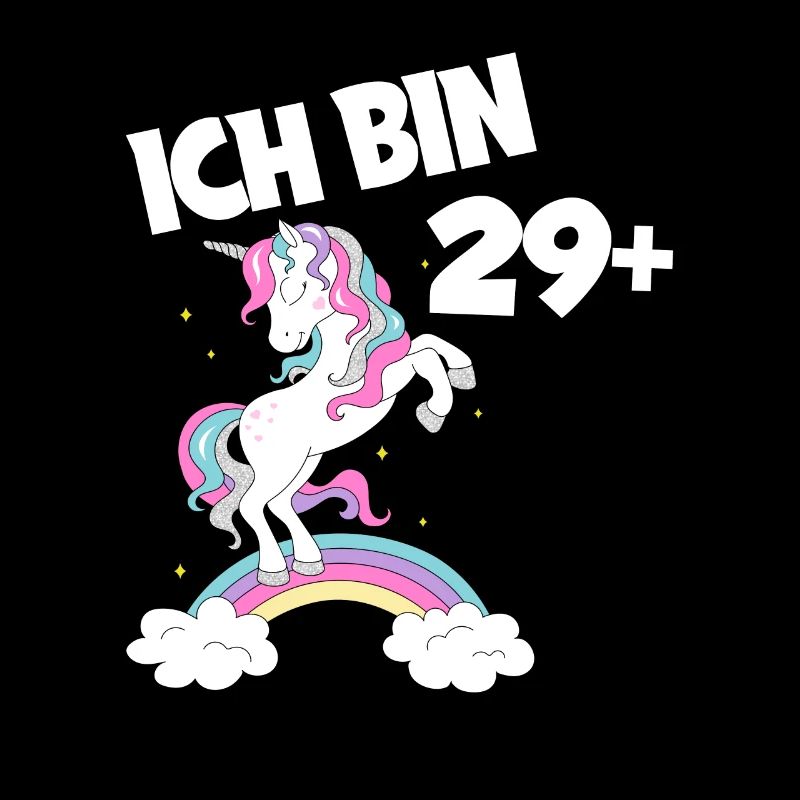 30. Geburtstag Einhorn Geburtstagsshirt Geschenk