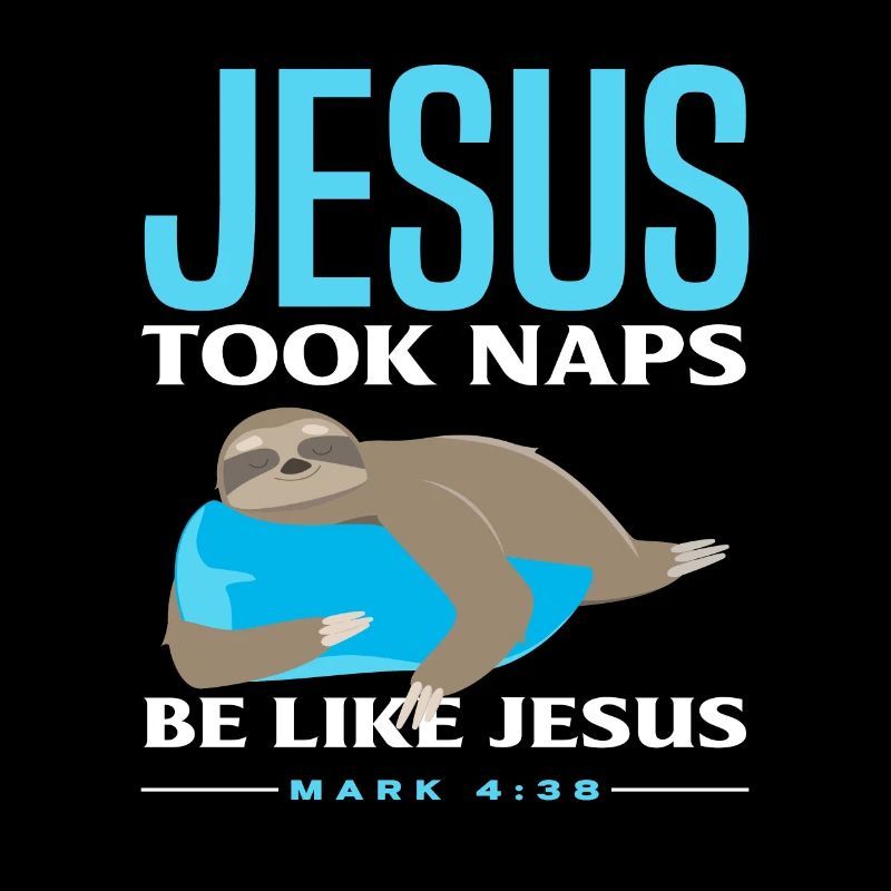 Faultier Jesus Nickerchen