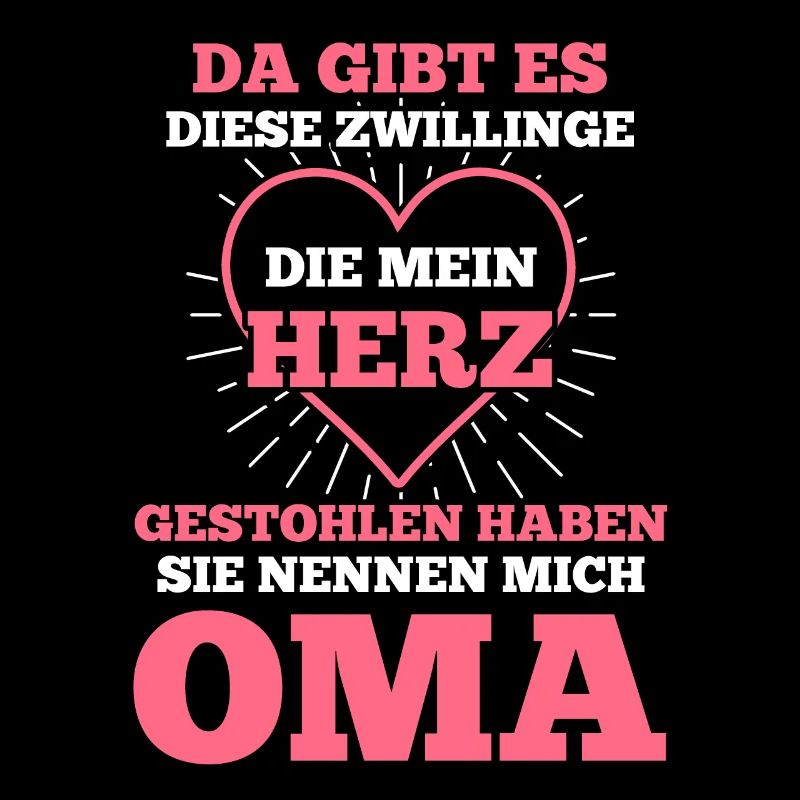 Oma Zwillinge Enkel Großmutter
