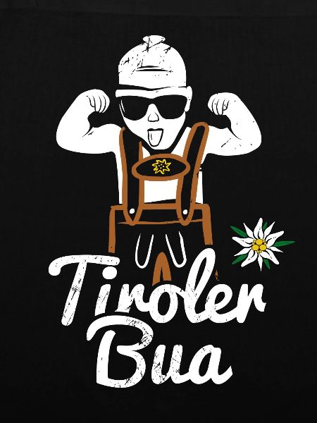 Tiroler Bua med lederhosen Lausbua fra Tyrol kostume