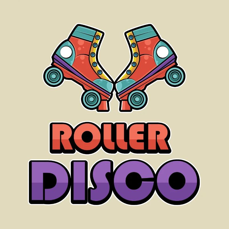 Roller Disco Rollschuhmädchen