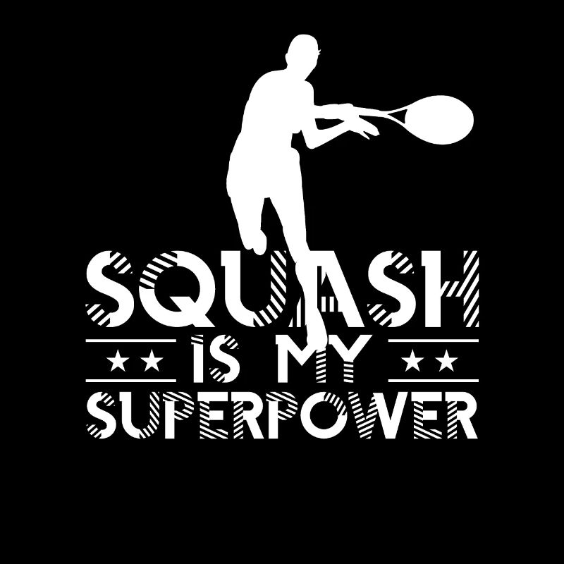 Squash Est Mon super force équipe Joueur de squash