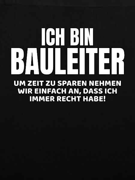 Bauleiter lustiger Spruch